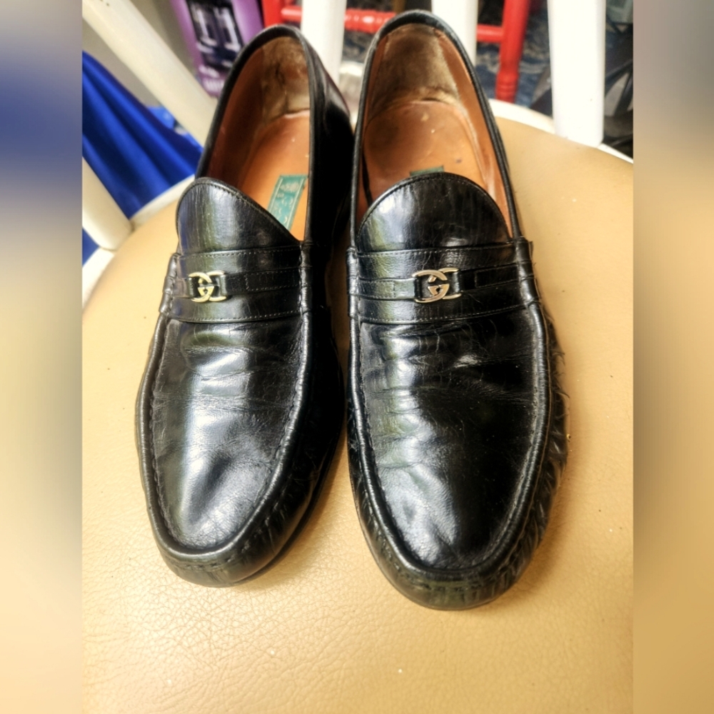 Mens Black Gucci Loafers Gucci shoes